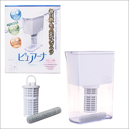 ミネラル水素水浄水器ピュアーナ